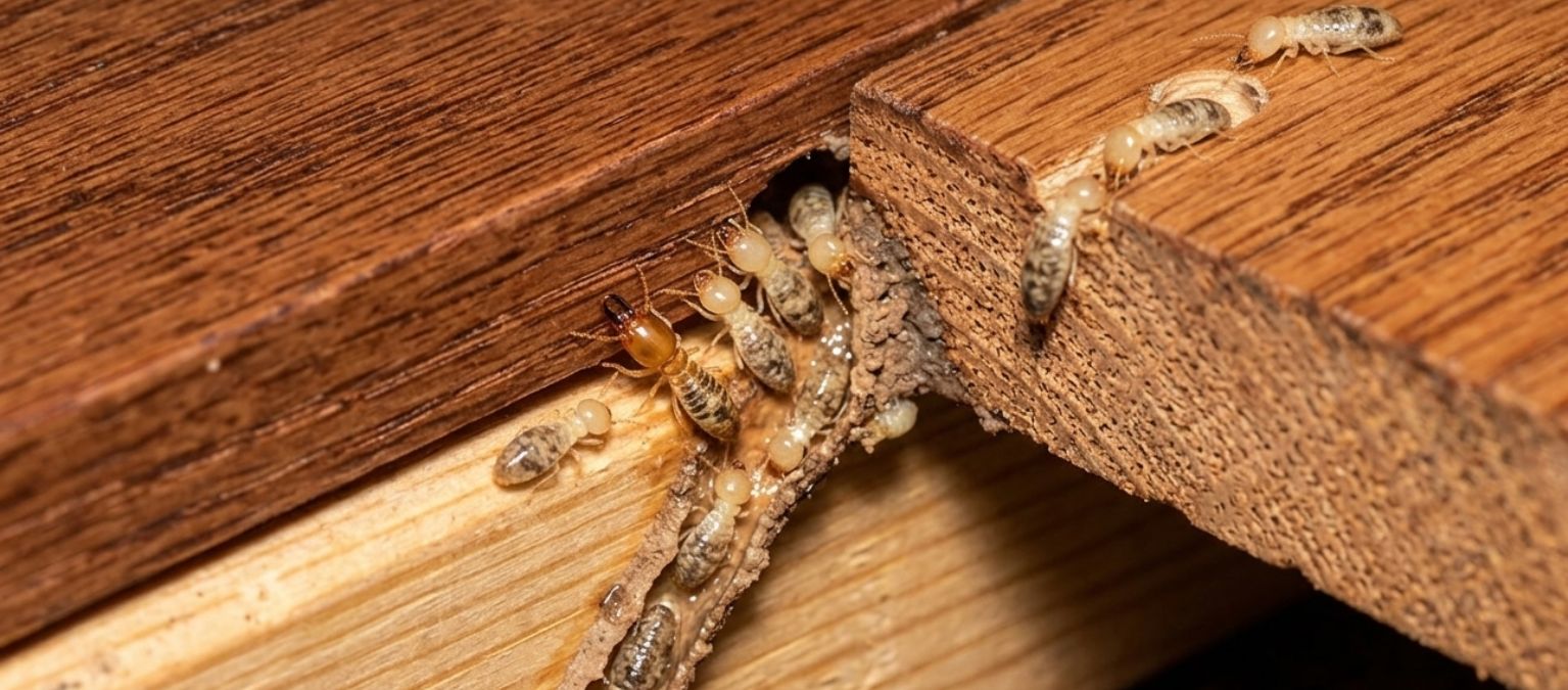This is an image of termite control in kerala